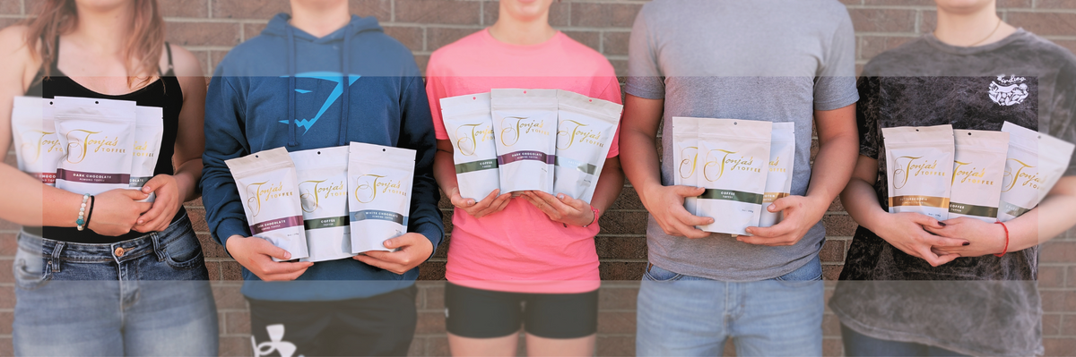 Tonja's Toffee Kansas fundraising program for schools FFA 4-H churches sports teams and community organizations
