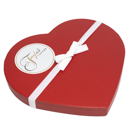 16oz Valentine's Heart Toffee Gift Box