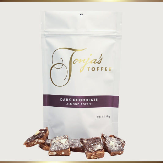 Dark Chocolate Almond Toffee