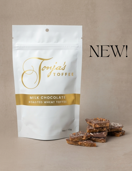 Milk Chocolate Roasted Wheat Toffee