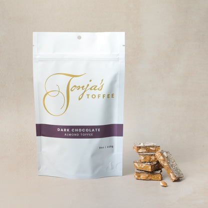 Dark Chocolate Almond Toffee