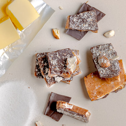 Dark Chocolate Almond Toffee