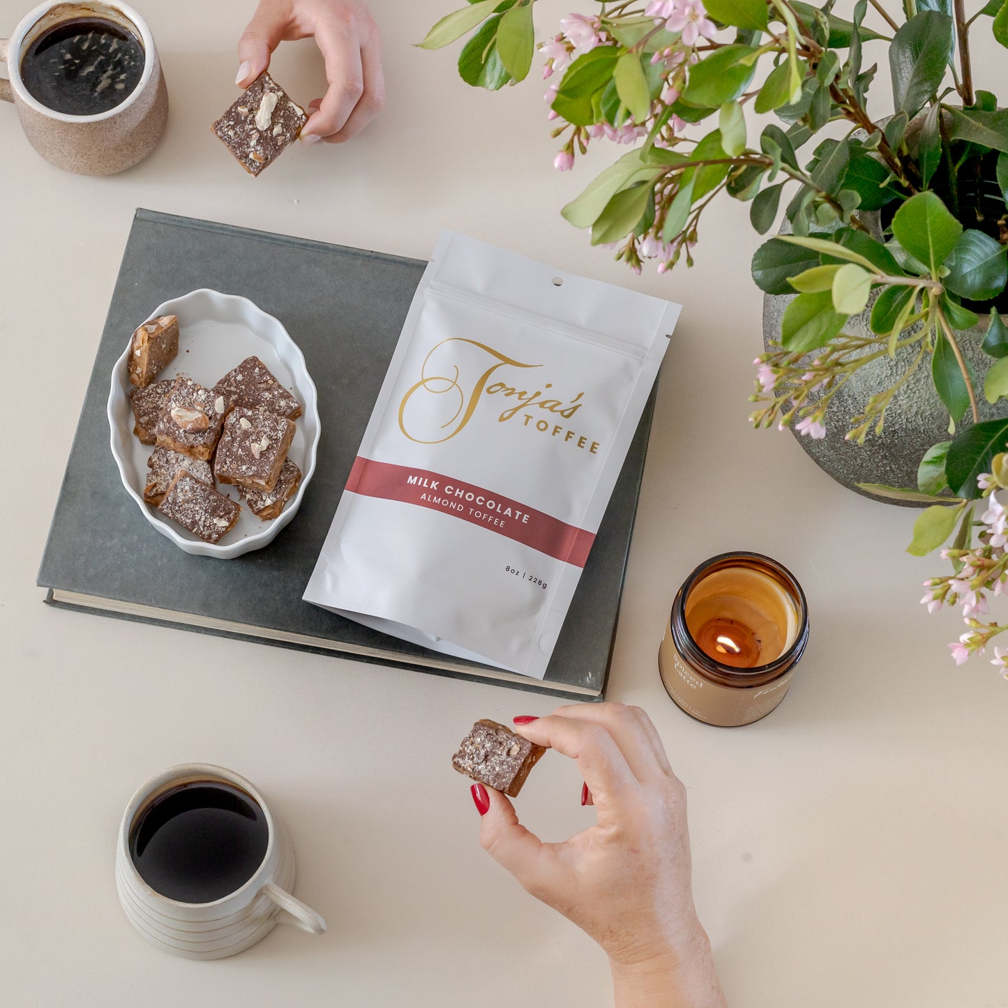 Milk Chocolate Almond Toffee